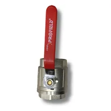 Registro Esfera 3 Metal Vazão Total Bsp Pn40 Foto mini  3