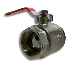 Registro Esfera 3 Metal Vazão Total Bsp Pn40 Foto  mini 1