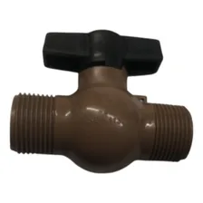 Registro Esfera C/ Borboleta 3/4 Rosca Macho C/ 10 Und Foto mini 1