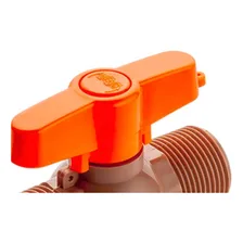 Registro Esfera Pvc Rosca Externa Herc 3/4 Foto mini  3