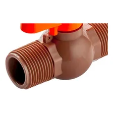 Registro Esfera Pvc Rosca Externa Herc 3/4 Foto mini  2