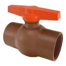 Registro Esfera Pvc Rosca Interna Viqua 1/2 - Kit C/5 Peca Foto mini 1