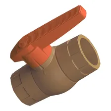 Registro Esfera Pvc Soldavel Tigre 25mm Compacto Foto mini 2
