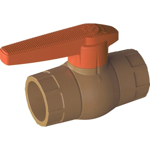 Registro Esfera Pvc Soldavel Tigre 50mm Compacto Foto 1