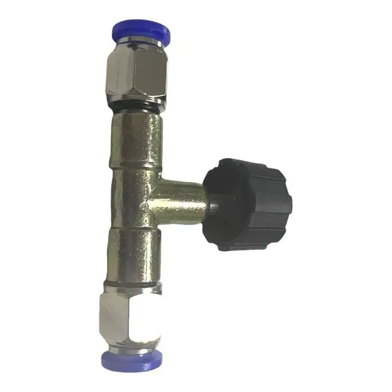 Registro Regulador Fluxo Pneumático 8mm Vapor De Gasolina Foto 1