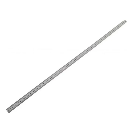 Régua 100cm 1m 40 Polegadas Aço Inox Projetista Profissional Foto 1