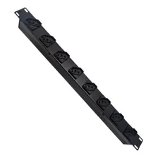 Régua 8 Tomadas Rack 19 Polegadas Bivolt 10a Extensão Foto mini  3