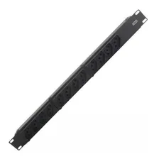 Régua Filtro De Linha Top Rack 12 Tomadas Cftv - Rcg Foto  mini 1