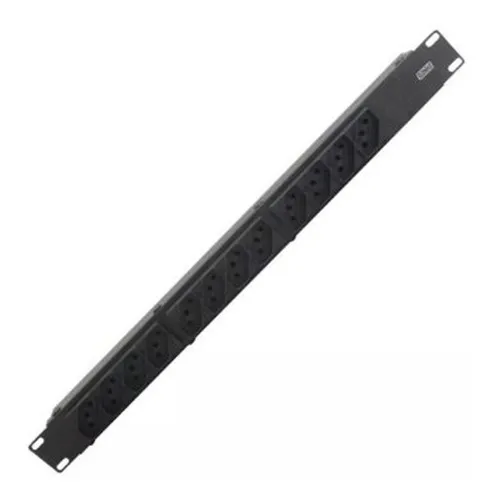 Régua Filtro De Linha Top Rack 12 Tomadas Cftv - Rcg Foto 1