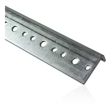 Régua Furada Para Painel De Rack E Cases Zincada - 2 Metros Foto mini 1