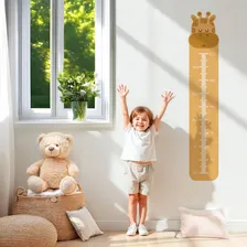 Régua Medidora Do Crescimento Adesivo Infantil Modelos Cor Girafa Foto mini 1