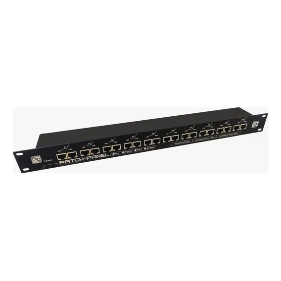 Regua Patch Panel Gigabit Poe 10 Portas Fag Foto 1