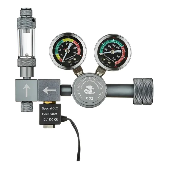 Regulador Co2 Solen贸ide 12v Bivolt G5/8 Chihiros Limited Edi Foto 1
