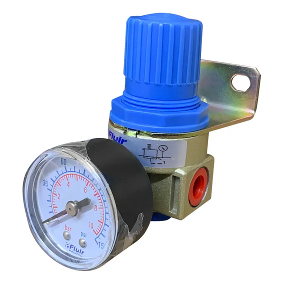 Regulador De Ar Fluir Pressão Para Compressor 1/4 Aer2000n Foto 1