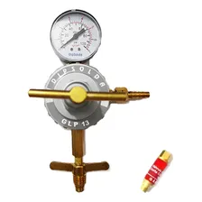 Regulador Glp 13 Kg + Válvula Corta Chama Rg (gás) Foto mini 1