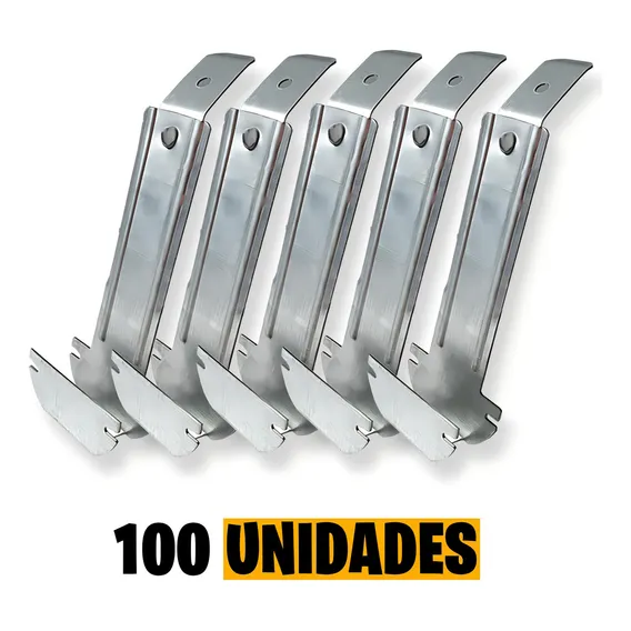 Regulador Pendural Drywall F530 Normal 100 Unid. Rotiv Prata Foto 1