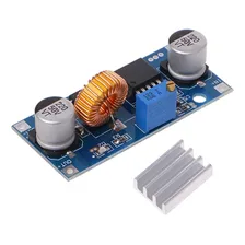 Regulador Tensão Stepdown Buck Xl4015-5a C/dissipador Dc-dc Foto  mini 1