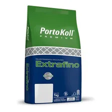 Rejunte Branco 1 Kg Piso Parede Extrafino Premium Portokoll Foto  mini 1