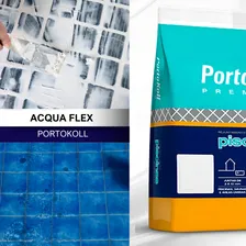 Rejunte Para Piscina Acqua Flex Grafite 4kg Portokoll Foto mini 4