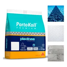 Rejunte Para Piscina Acqua Flex Grafite 4kg Portokoll Foto  mini 1