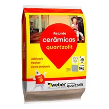 Rejunte Quartzolit 5kg Flexível Branco Foto mini 1