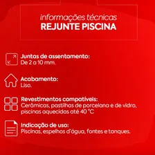 Rejunte Quartzolit 5kg Piscina Branco Foto mini 4