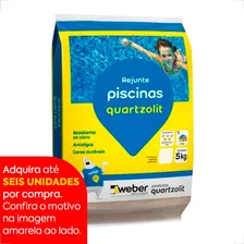 Rejunte Quartzolit 5kg Piscina Branco Foto mini 3