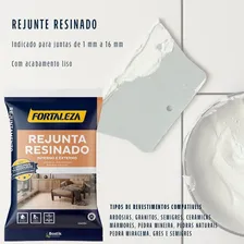 Rejunte Resinado P/ Porcelanatos Fortaleza 1kg- Avelã Foto mini  3