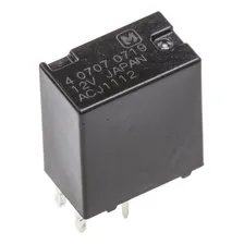 RelĂȘ Acj1112 12v RelĂ© 12v Dip5 Acj 1112 5 Pinos Foto mini 1