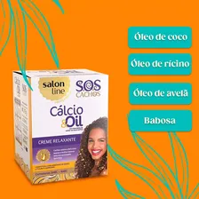 Relaxamento Salon Line Creme Relaxante Cálcio E Oil Cachos Foto mini 2