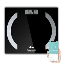 Relaxmedic Elegance App balança digital com bluetooth e bioimpedância Foto  mini 1