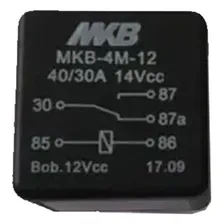 Rele 12vcc 40 A 30a 1 Rev Foto  mini 1