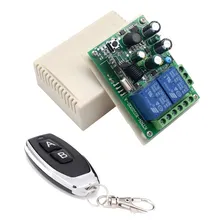 Rele Acionamento Sem Fio 110v 220v - Interruptor 2 Canais Foto mini 1