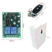Rele Acionamento Sem Fio 110v 220v - Interruptor 2 Canais Foto mini 4