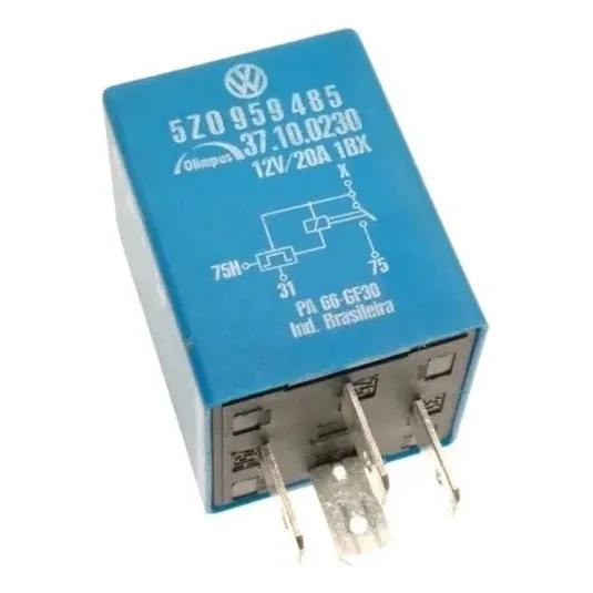Rele Automotivo 12v 20amp 1bx Vidro Traseiro Volkswagen 12 Foto 1