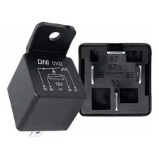 Relé Auxiliar 12v 4 Terminais 40a Dni0102 Com Chicote Foto mini 4