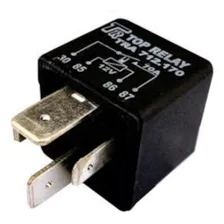 Relé Auxiliar 12v 70a Com Suporte Foto mini 1