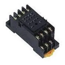 Relé Auxiliar 14 Pinos 4na/4nf C/base 24vca Hh54p Jng Foto mini 4
