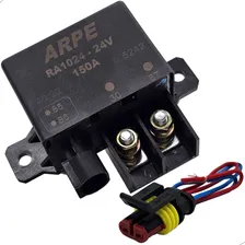 Rele Auxiliar 24v 150a Na Auxiliar De Partida Com Chicote Arpe RA1024C Foto  mini 1