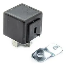 Rele Auxiliar 4 Term. 12v 40a S/suporte Preto Foto mini 2