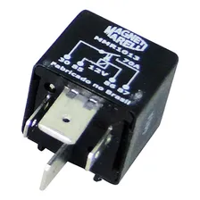 Rele Auxiliar 4 Term. 12v 70a C/suporte Preto Foto mini 1
