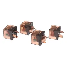 Rele Auxiliar 5 Pinos Automotivo À Prova D'agua 80a Foto mini  2