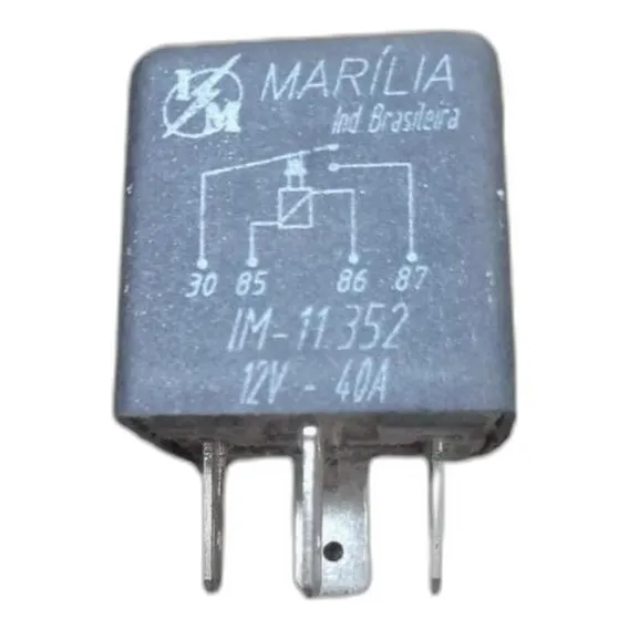 Rele Auxiliar Bomba Elétrica 12v 40a Vw Gol - 2447 C Foto 1