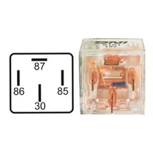 Relé Auxiliar Com Led 40a 12v Universal Com Fusivel Dni8101 Foto mini 4