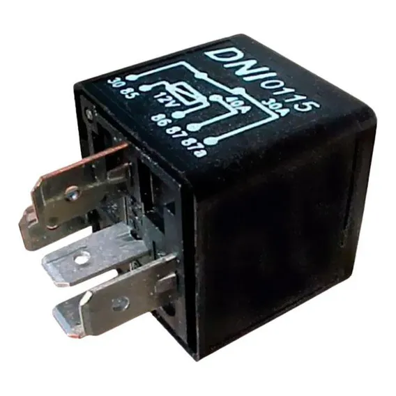 Relé Auxiliar Duplo 12v 40/30a 5t Fiat Ford Gm Vw Dni0115 Foto 1