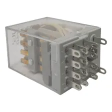 Rele Auxiliar Hh54-p 14 Pinos (4na+4nf) 220vca Jng 220v Foto mini 1
