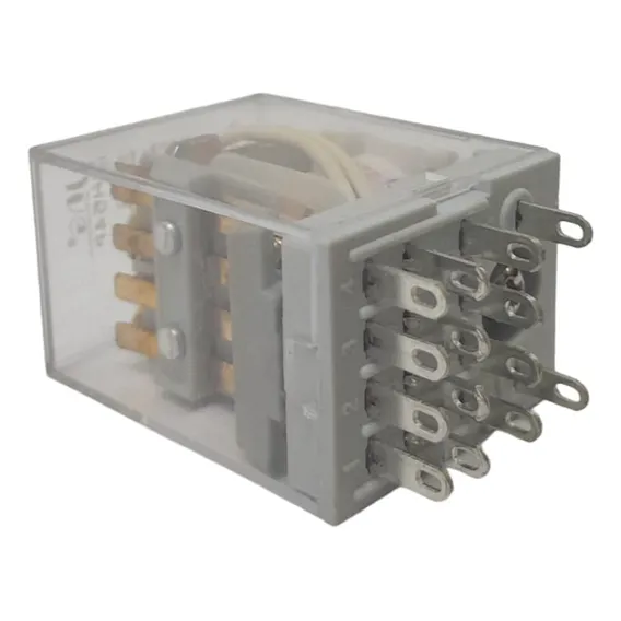 Rele Auxiliar Hh54-p 14 Pinos (4na+4nf) 220vca Jng 220v Foto 1