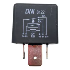 Relé Auxiliar Reversor 5 Terminais 80/60a 12v Dni 8122 Foto mini 3