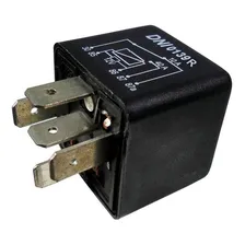 Rele Auxiliar Reversor Com Resitor 5 Terminais 40/10a 12v Foto mini 1