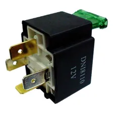 Relé Auxiliar Universal 12v - 30a - Dni 8110 Foto  mini 1